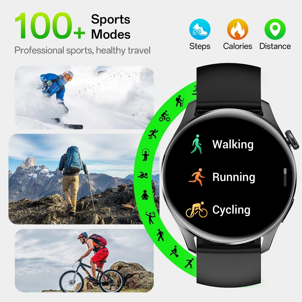 BIG SALE LIGE SmartWatch Pria Layar Sentuh Penuh Olahraga Watch IP67 Tahan Air Smart Gelang Untuk