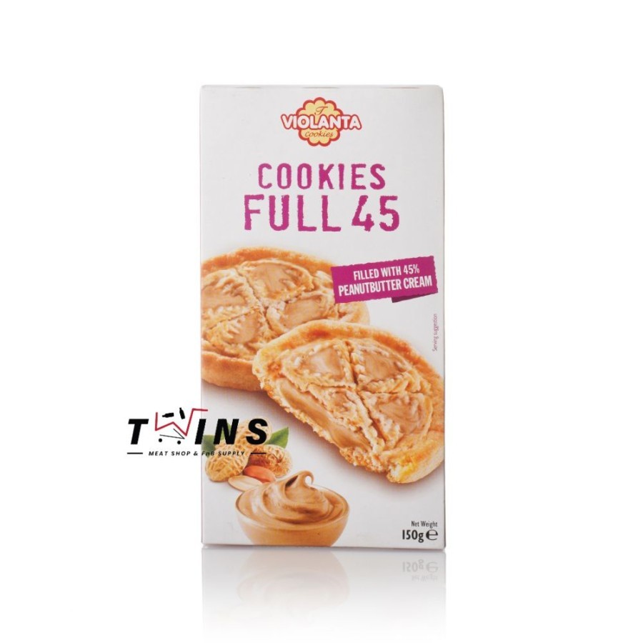 

VIOLANTA COOKIES FULL 45 WITH PEANUT BUTTER 150 GR