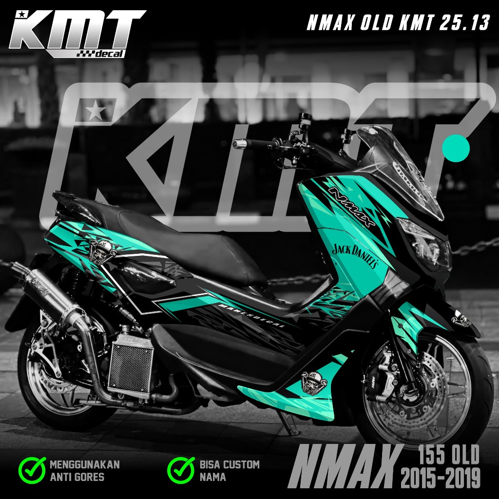 (COD) Decal Sticker Yamaha Nmax 155 Old Lama 2015 2016 2017 2018 2019 Fullbody Desain Grafis Jack Da