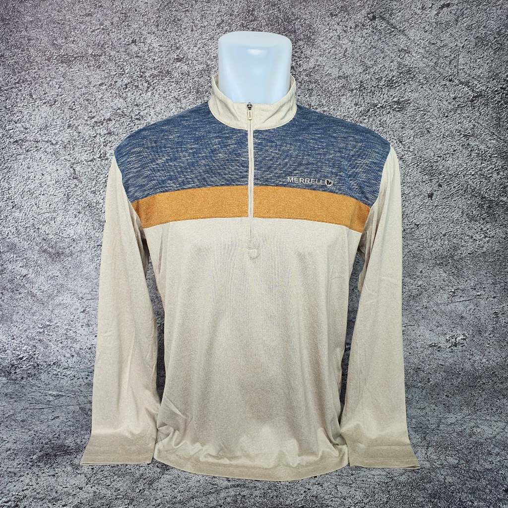 Baju Kaos Turtleneck MERRELL - Size L / Lebar 54 cm - Original - Second