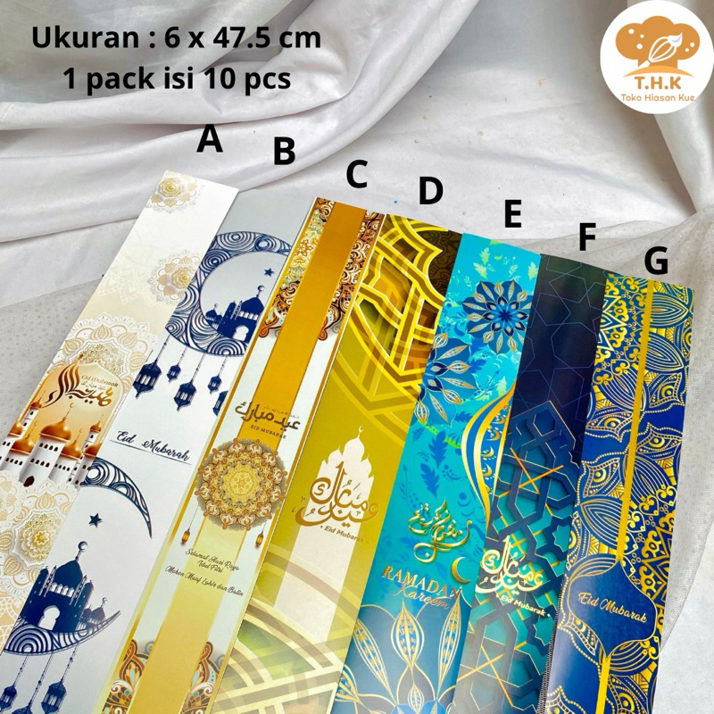 

PBL - Paper Belt Selempang Hampers Idul Fitri Lebaran (10pcs)