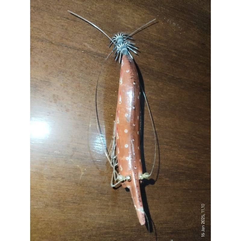 Umpan Pancing Cumi-Cumi Dari Kayu Asli Joss