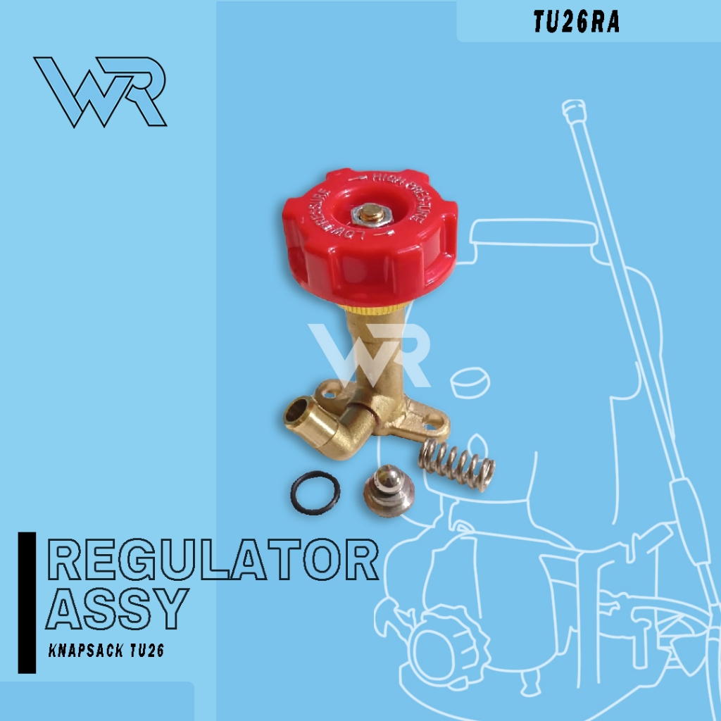 Regulator Assy Kran Pompa TU26 Mesin Semprot Hama