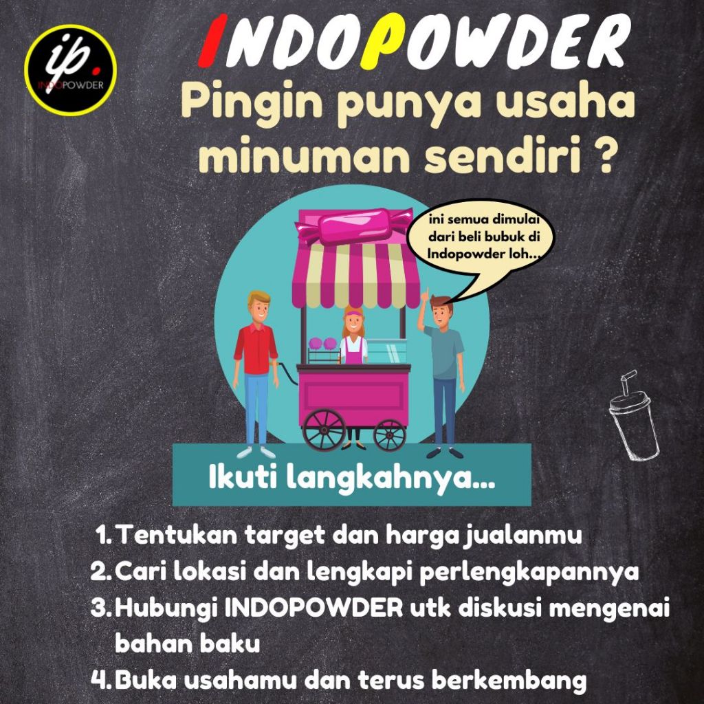 

Milk Tea BROWN SUGAR Powder Drink 1Kg - Bubuk Minuman Milk Tea Brown Sugar 1Kg