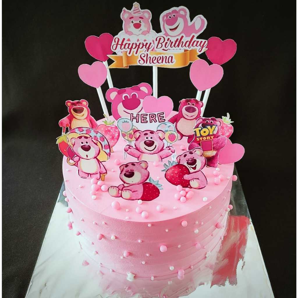 

Kue Ultah Lotso / Kue Ultah Karakter Lotso / Ultah Karakter Lotso