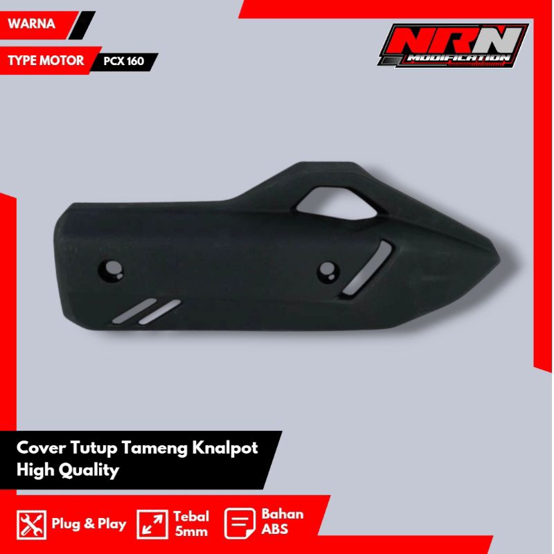 Cover Tutup Tameng Knalpot PCX 160 Tutup Knalpot PCX 160 New Tameng Knalpot PCX 160