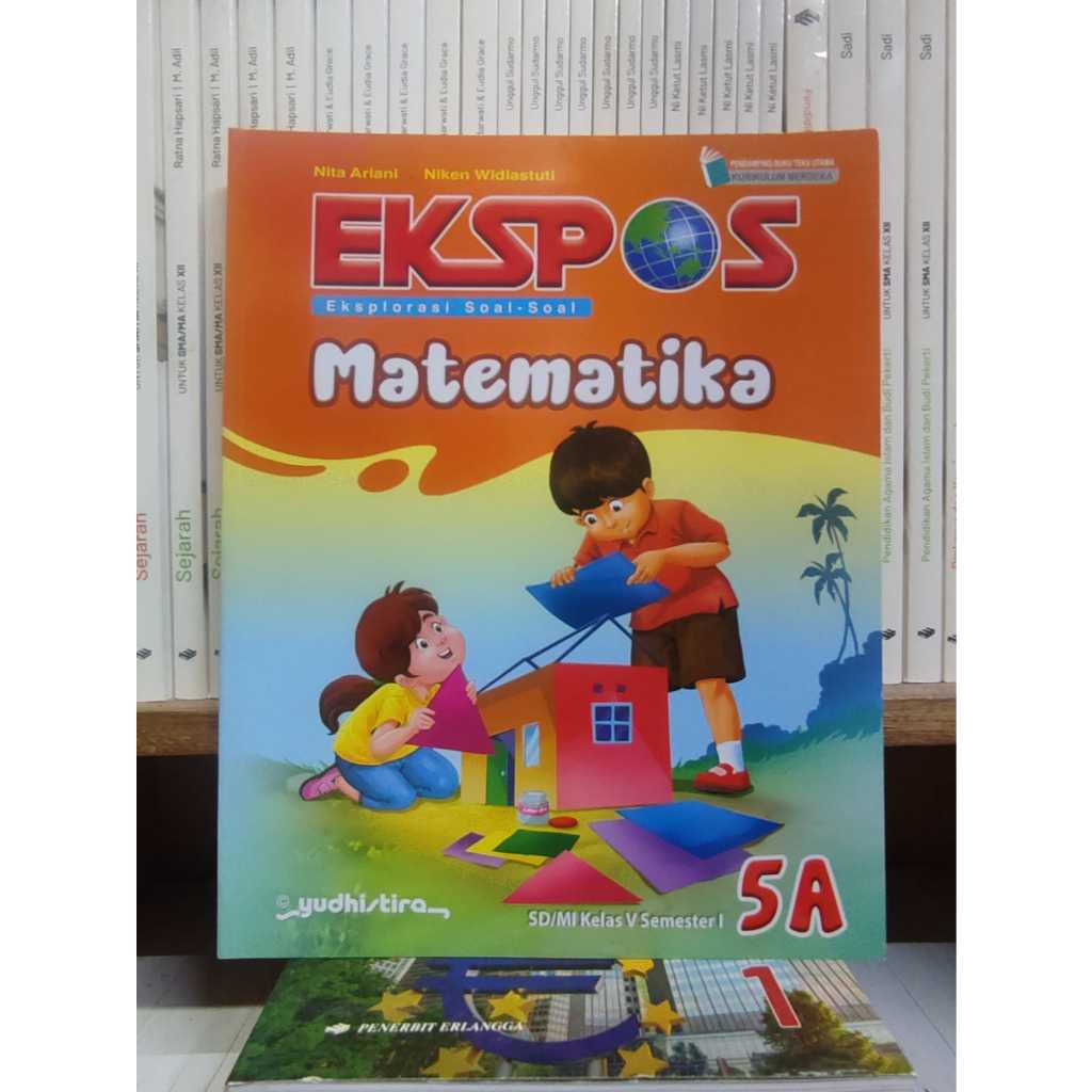 Paket Buku Soal Ekspos 5A 5B Kelas 5 SD Kurikulum Merdeka Yudhistira