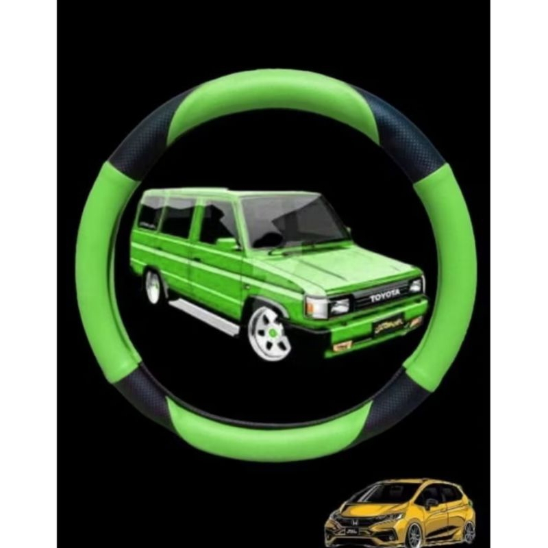 sarung stir/cover stir kijang lgx, sx, lx super, cover stir kijang motif sabit