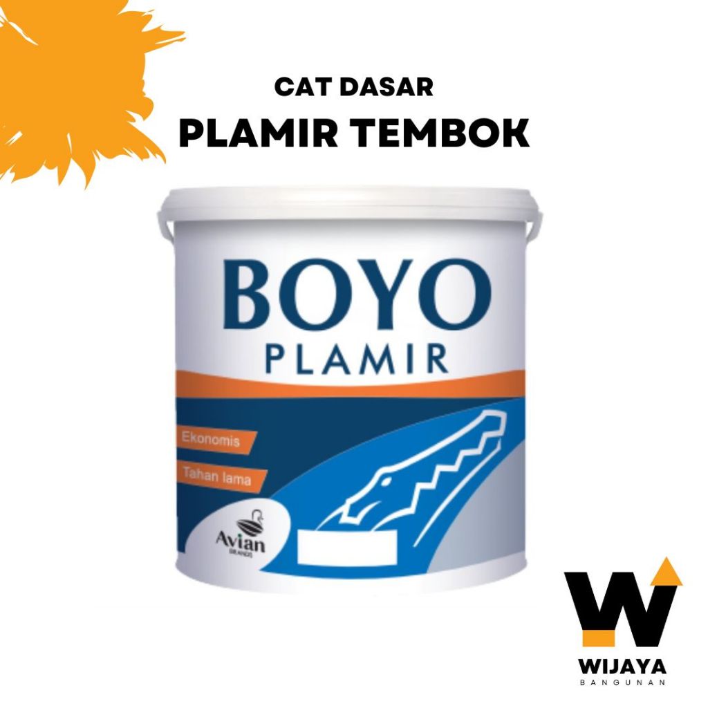 BOYO PLAMIR Cat Dasar Tembok 5 KG & 25 KG