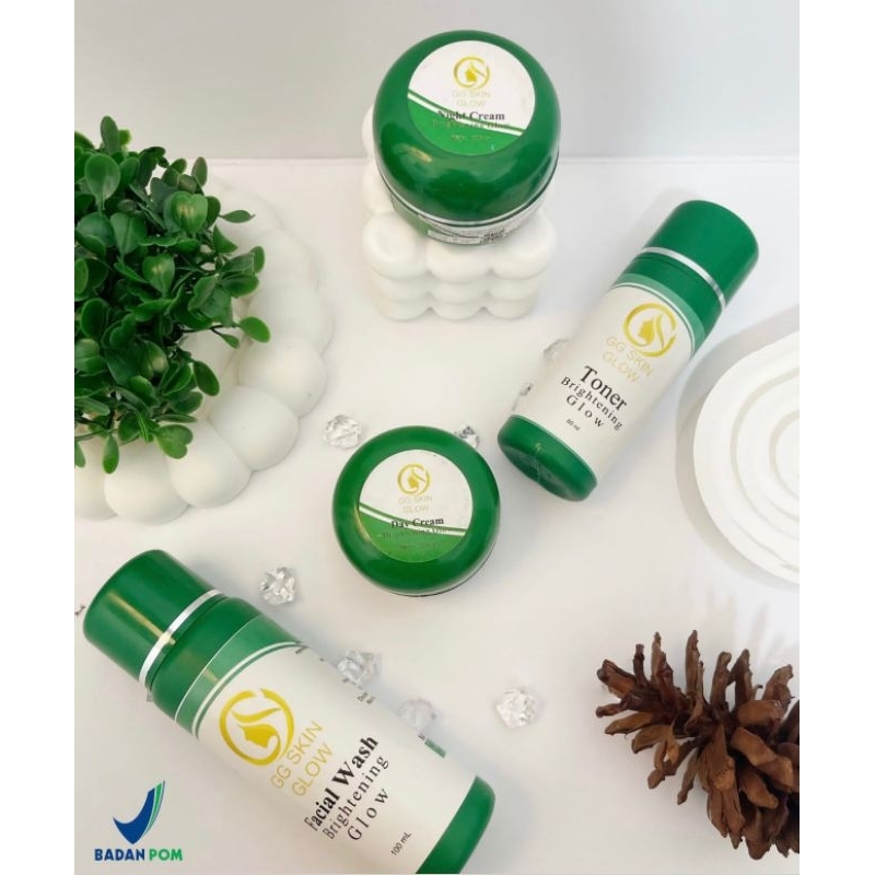 Skincare GG glow Premium DNA (1 PAKET GRATIS PARFUM)