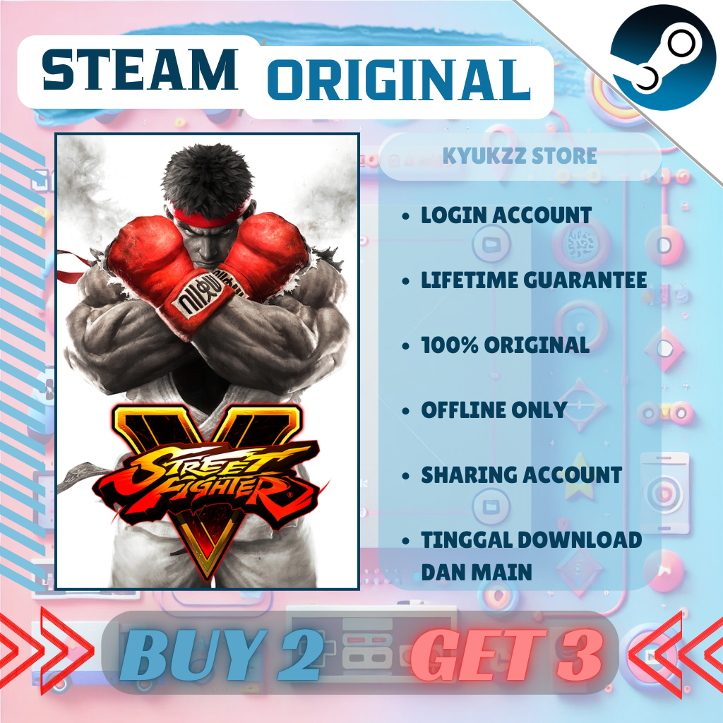 Street Fighter V GAME PC ORIGINAL