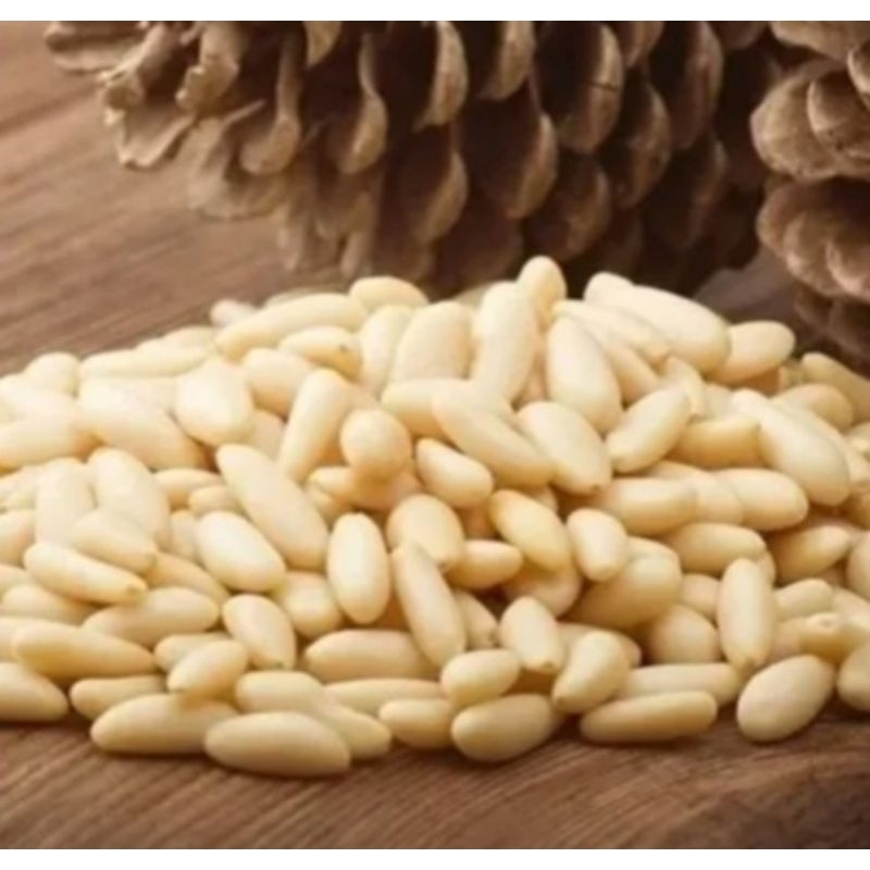 

Kacang Pinus Raw kemasan 10gram