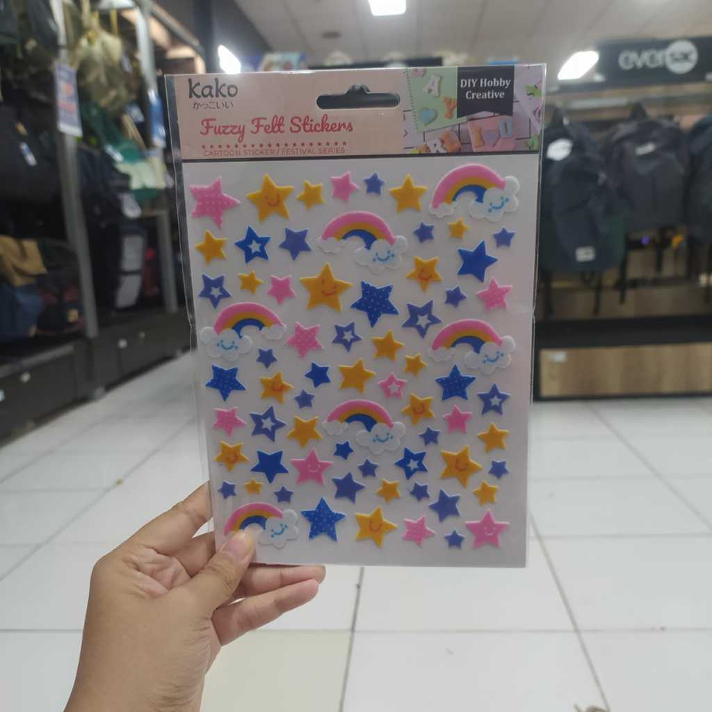 

GRAMEDIA KEDIRI - KAKO STICKER FELT STARS