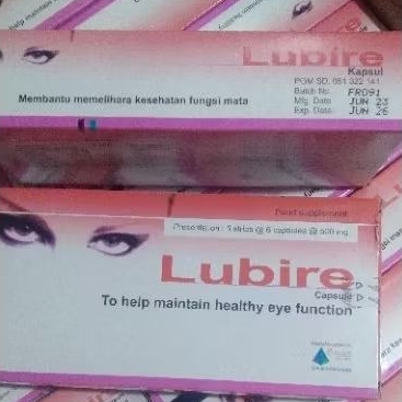 LUBIRE VITAMIN MATA BOX ISI 30 KAPSUL