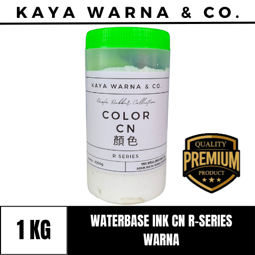 

Tinta Sablon Waterbase Ink WARNA CN R-Series KAYA WARNA & CO. (1kg)