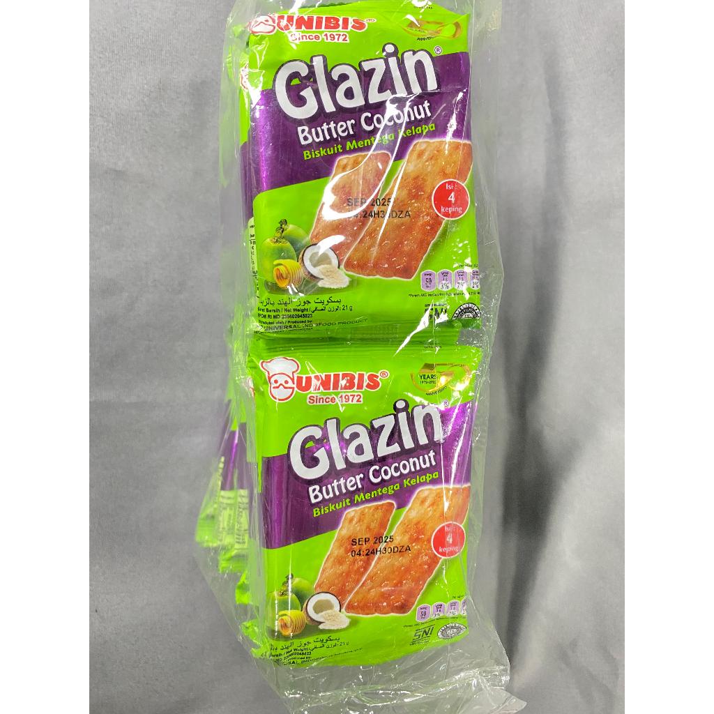 

UNIBIS GLAZIN BUTTER COCONUT 1 PACK 20 PCS