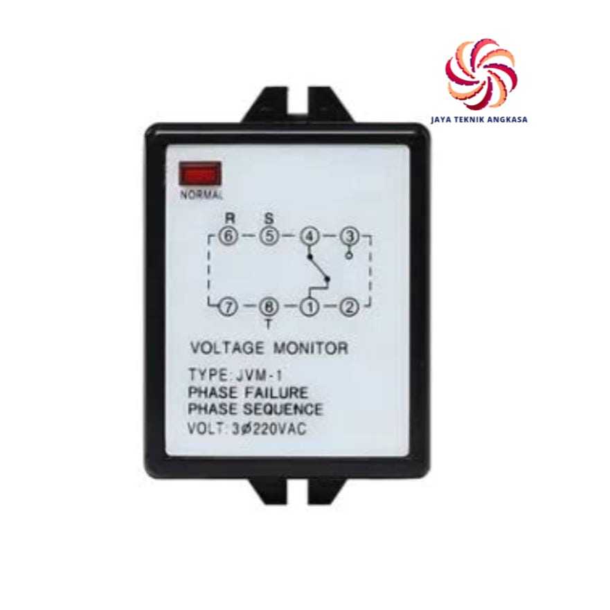 Protection Motor 3 phase Relay Fort JVM-1 / JVM1 380v ac. phase relay
