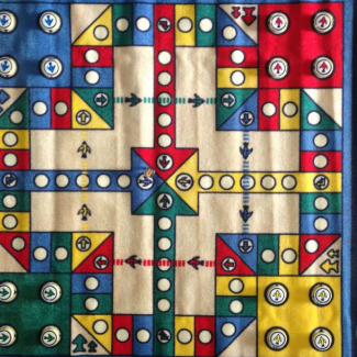 Games Karpet Anak Ludo - Karpet permainan game LUDO