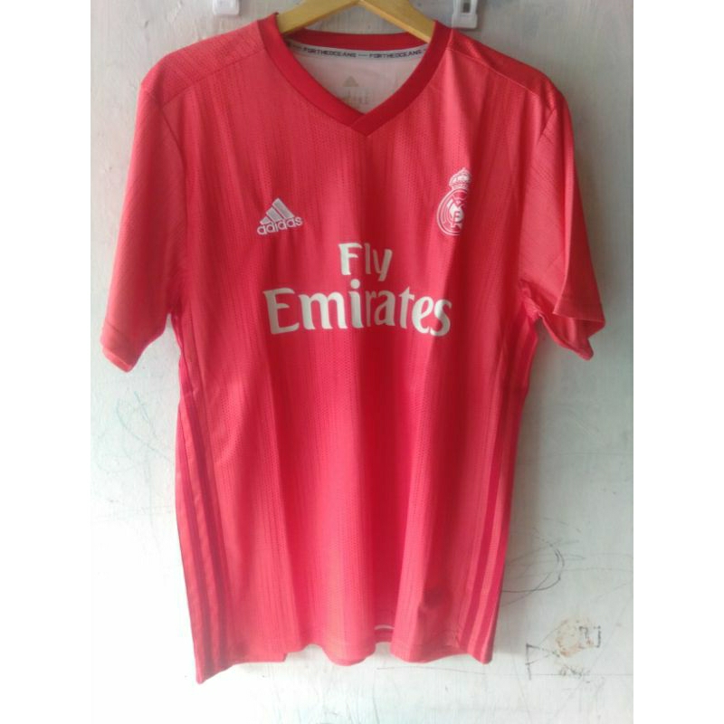 preloved Jersey real Madrid parley orange