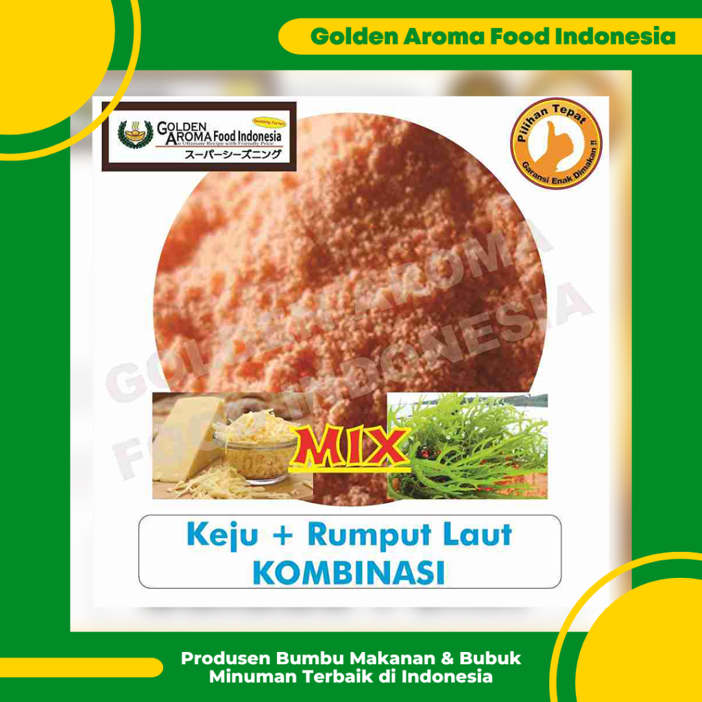 

Bumbu Tabur Rasa Keju Mix Rumput Laut 1kg, Jual Bubuk Tabur Cheese Seaweed Powder Murah Enak Aman