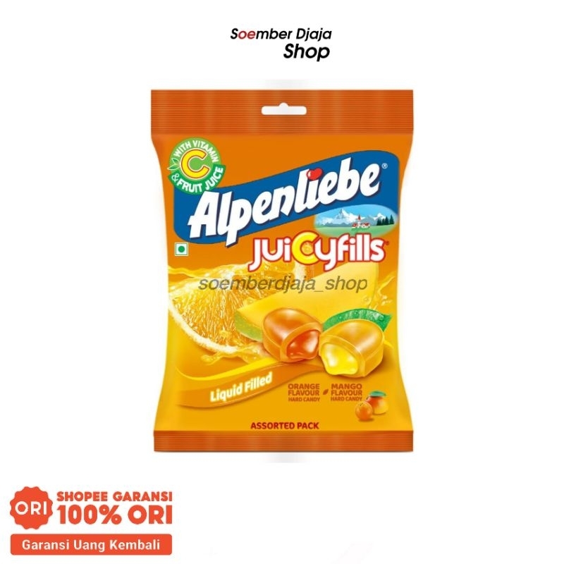 

Alpenliebe Juicyfills Mango & Orange Pack 121,5gr. (45×2,7gr.)