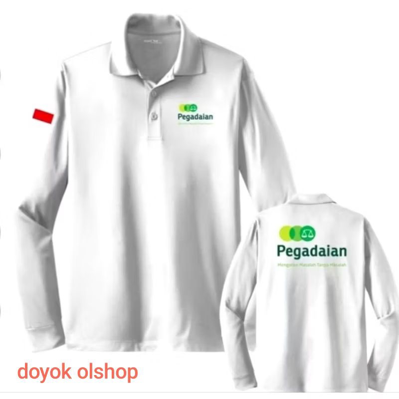 terbaru kaos BUMN pegadaian seragam BUMN pegadaian kaos kerah pegadaian seragam kerja bumn pegadaian