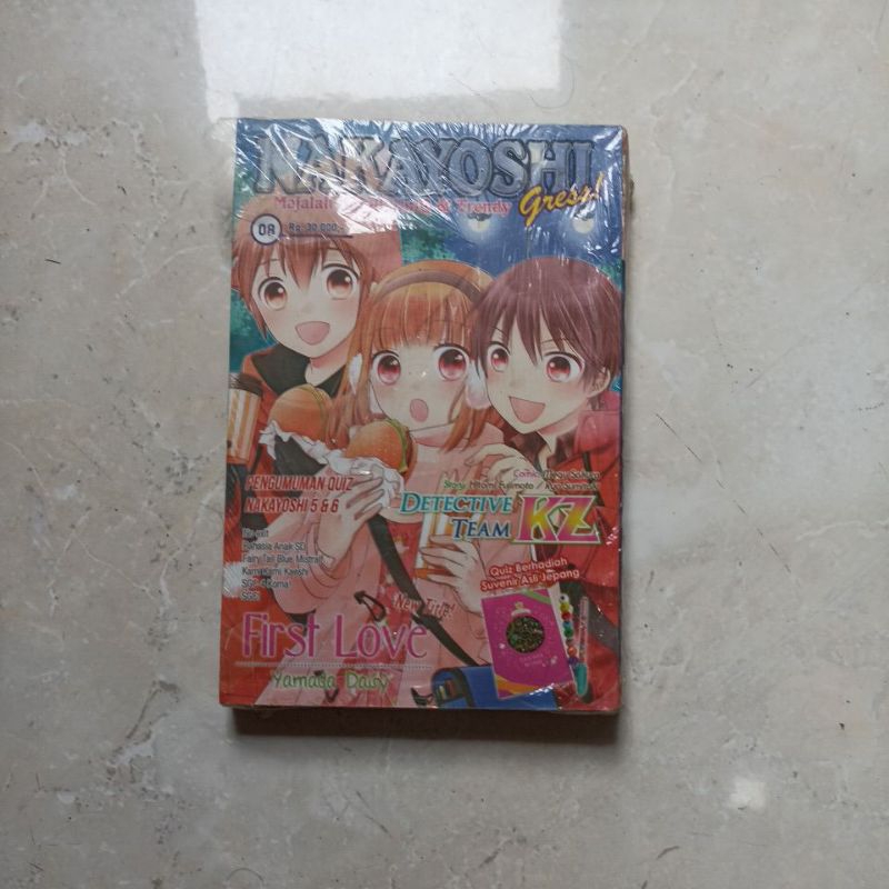 Majalah Komik UniQ & Trendy NAKAYOSHI Gress Edisi 8/2016