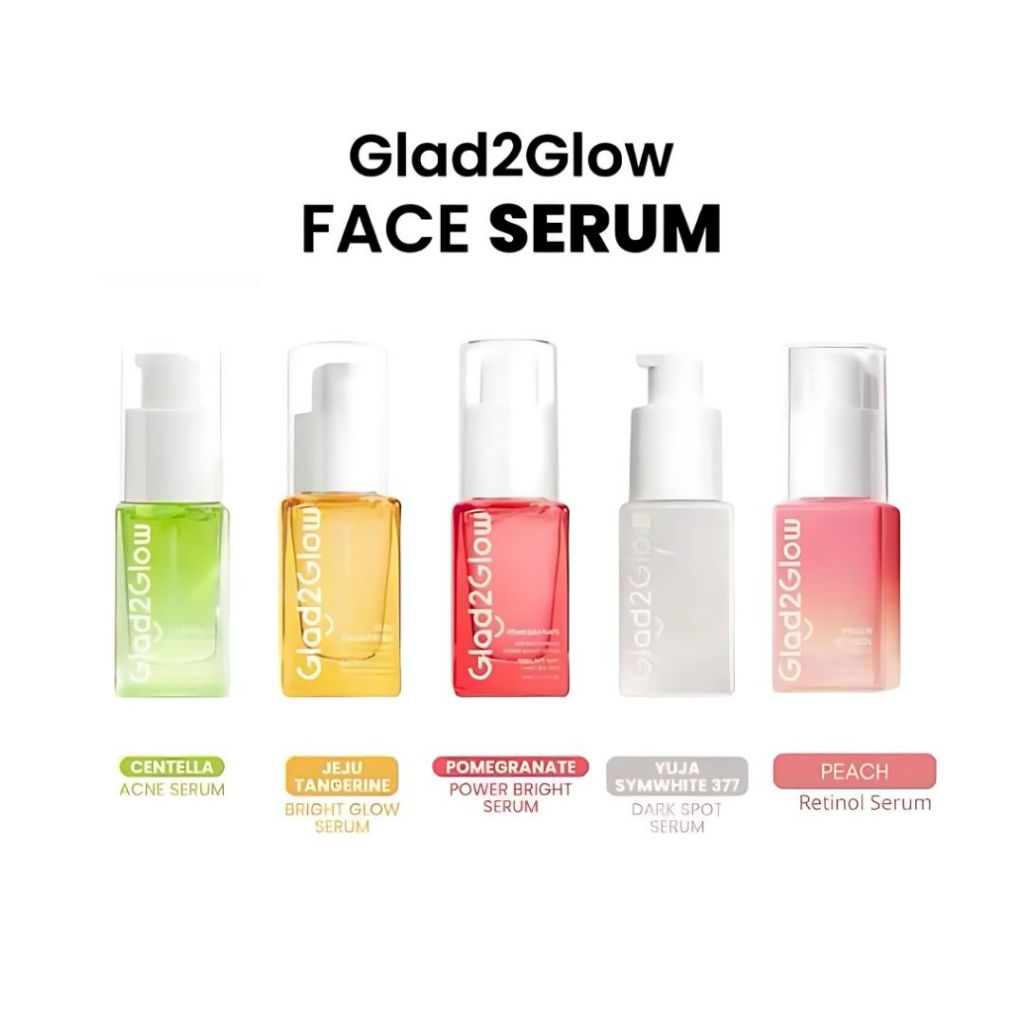 [Skin Vibe] GLAD2GLOW SERUM|| G2G SERUM LENGKAP