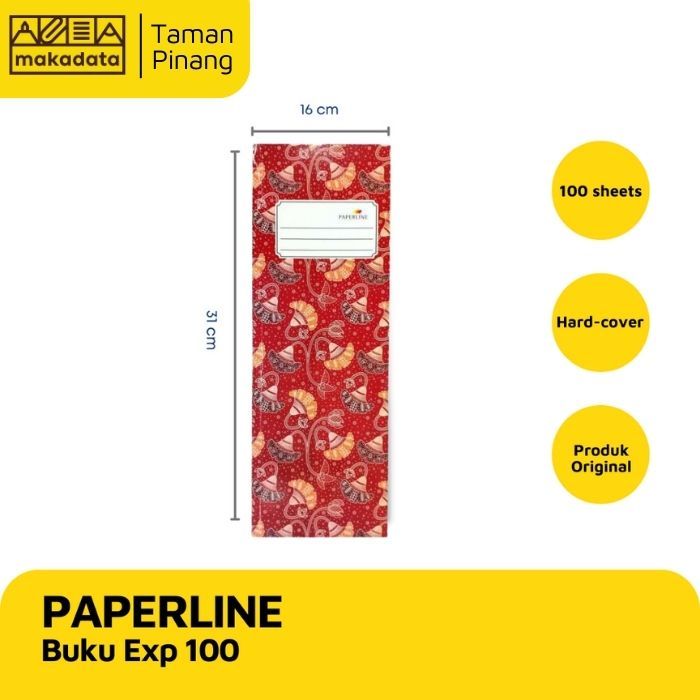 

BUKU TULIS EKSPEDISI / PAPERLINE EXPEDISI HARDCOVER ISI 100 LEMBAR (1 PCS)
