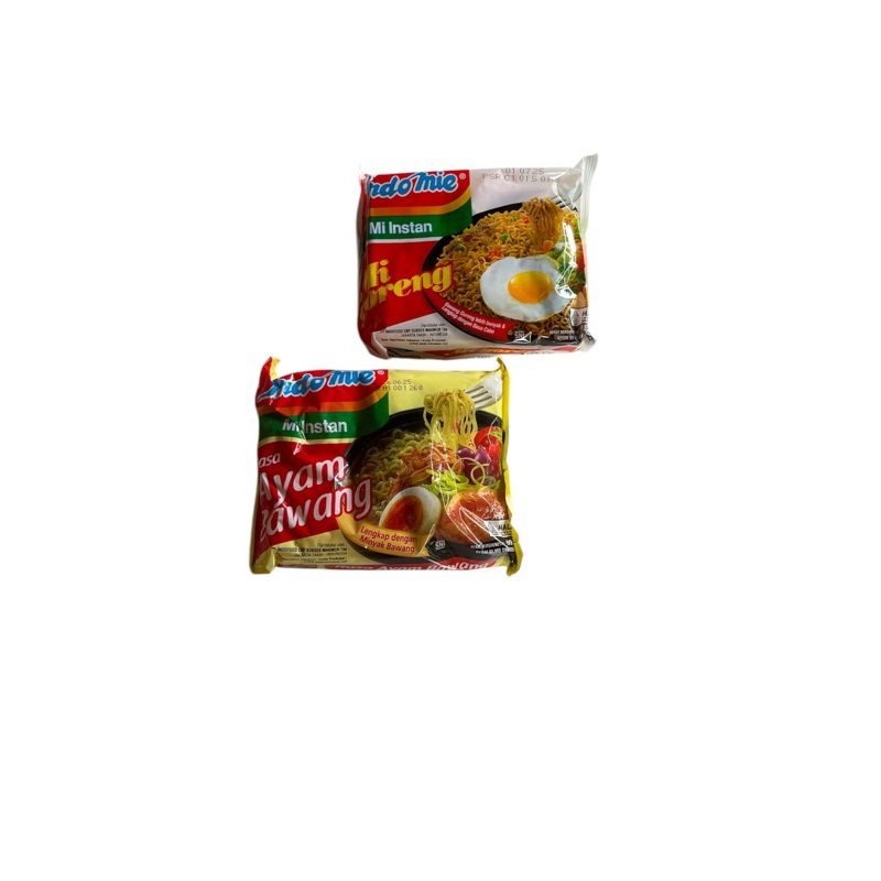 

Indomie Mi Instan goreng & Ayam bawang 5pcs x 85gr / ecer