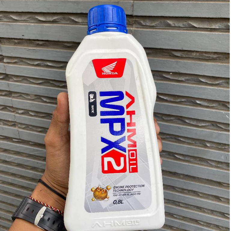 AHM OIL MPX2 MATIC 10w 30 SL Oli ASLI Mesin MPX 2 OLI MPX 2 OLI MOTOR MATIC HONDA VARIO BEAT SCOOPY 