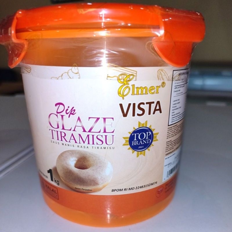 

Elmer Dip Glaze Tiramisu 1kg
