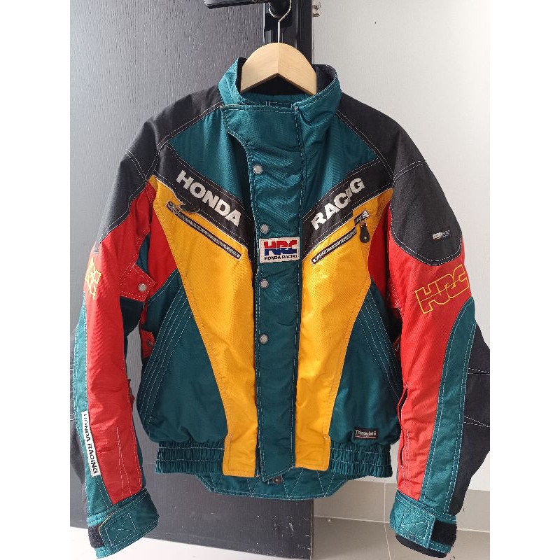 Vintage Jacket, Jaket Racing Honda HRC Jaket Motor