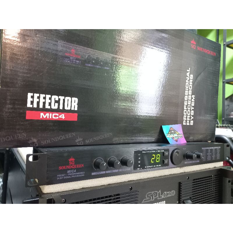 Efek Vokal Audio Merek Soundqueen MIC4 original KUPING BESI