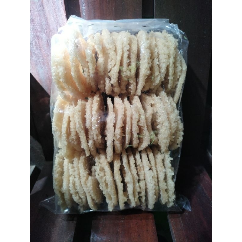 

Rengginang Singkong isi 47pcs, Asli Wonosobo Berat 520g