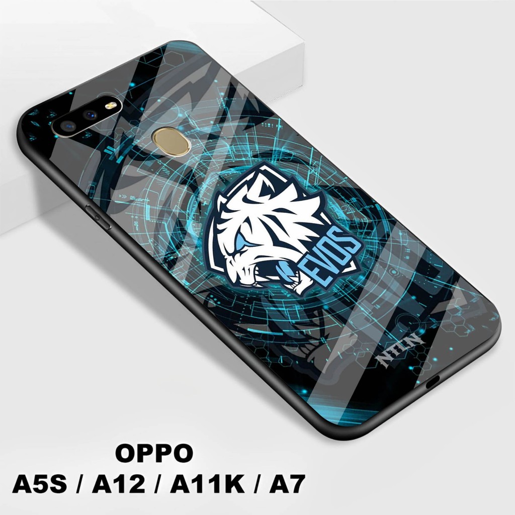 Softcase Kaca Kilau Oppo A5S / A12 / A7 / A11K - Softcase Kaca   Oppo A5S / A12 / A7 / A11K - Softca