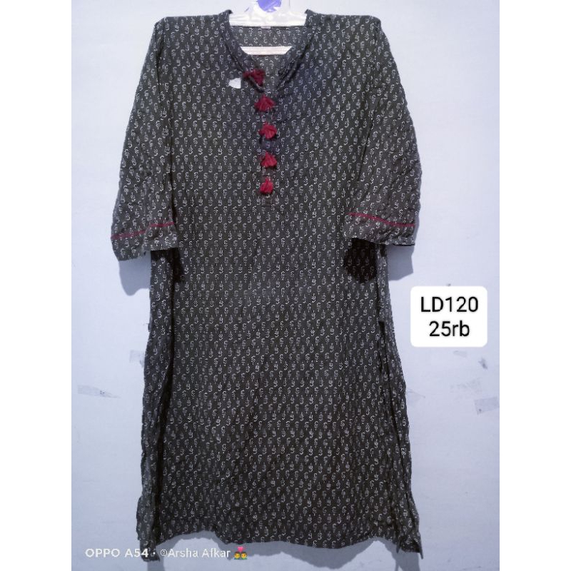 kurti single PL / baju india murah meriah