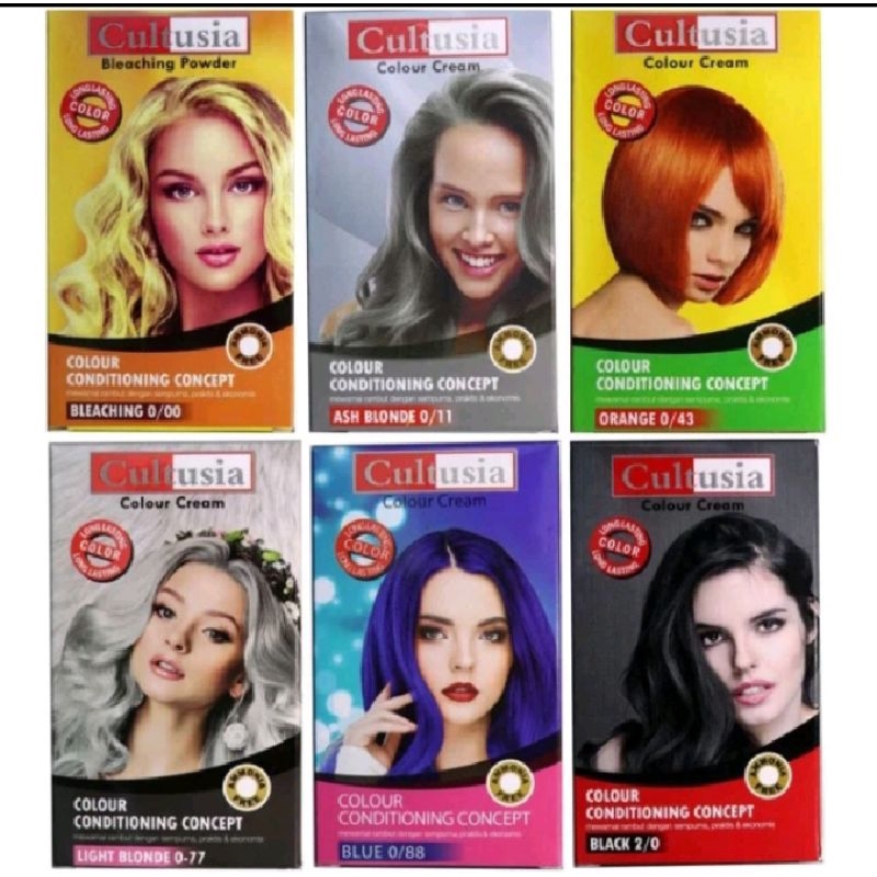 CULTUSIA HAIR COLOR/ PEWARNA RAMBUT