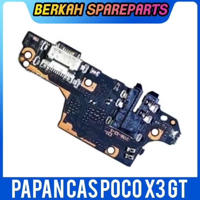 BOARD CHARGER PAPAN CAS POCOPHONE POCO X3 GT KONEKTOR CAS PCB PLUG IN MIC ORIGINAL