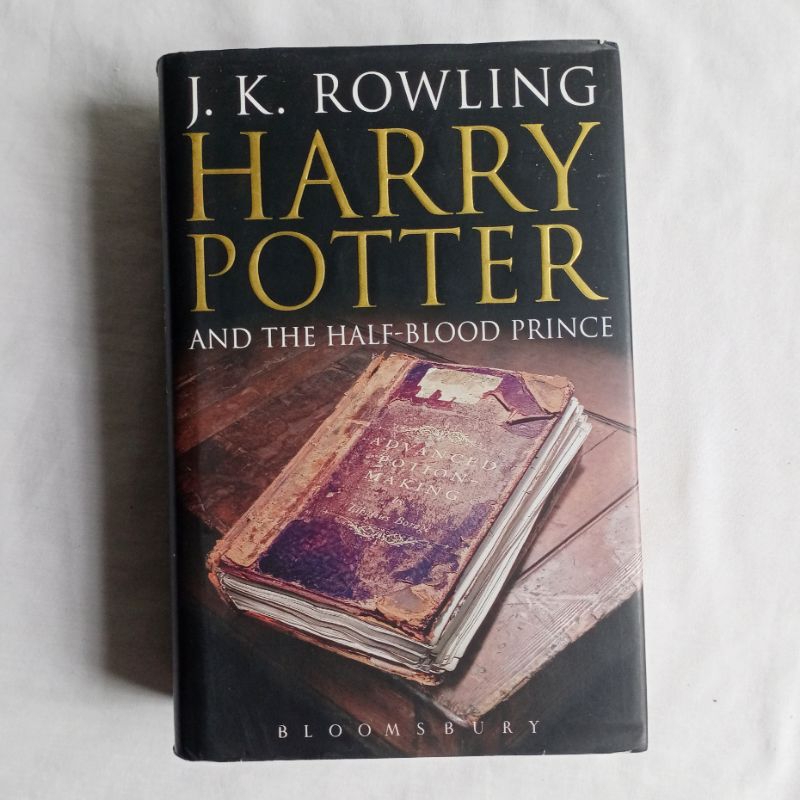 Preloved Novel HARRY POTTER and the HALF BLOOD PRINCE JK Rowling # buku bekas second original spanyo