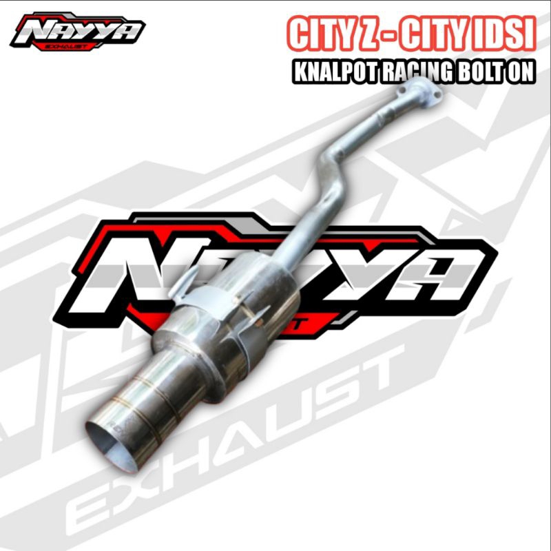 Honda City z & Idsi knalpot racing bolt on Hks Titan