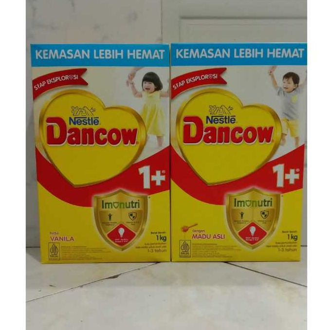 

DANCOW 1+ VANILA DAN MADU 1KG (1000GR)