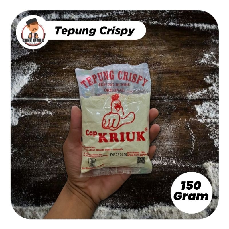 

Tepung Crispy Cap Kriuk Original 150 gram / Tepung Serbaguna / Tepung Kentucky