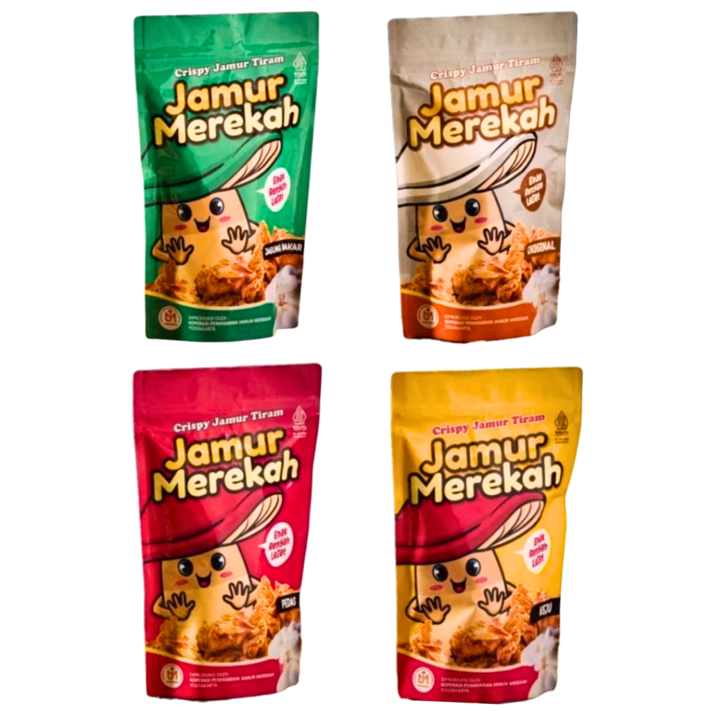 

Jamur Merekah Crispy Tiram 85 Gram