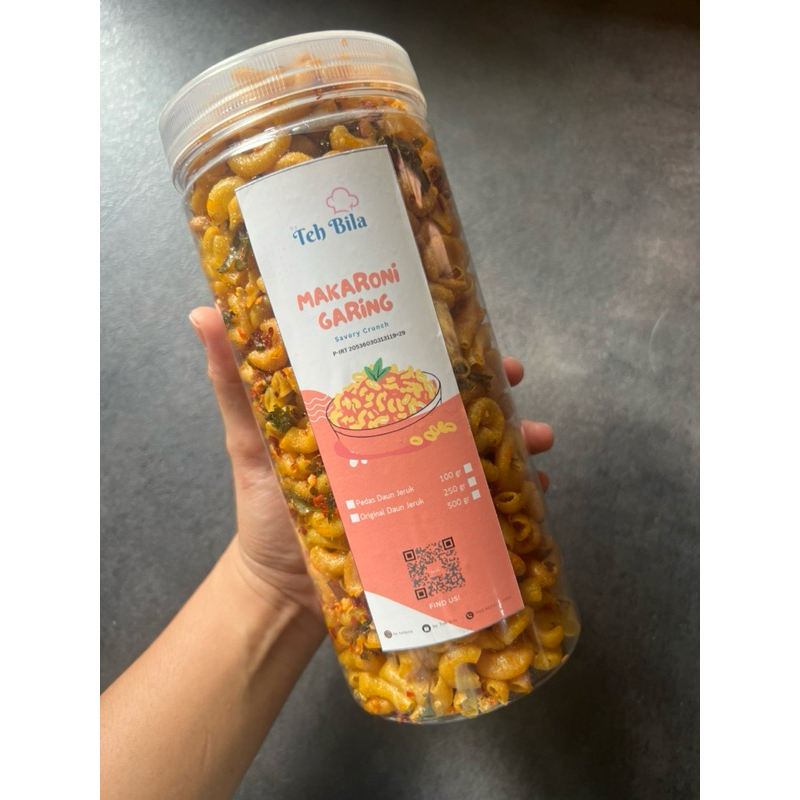 

Makaroni Garing Toples