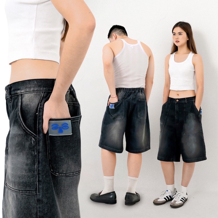 Modern RUDEBASIC  Shibal Baggy Jorts