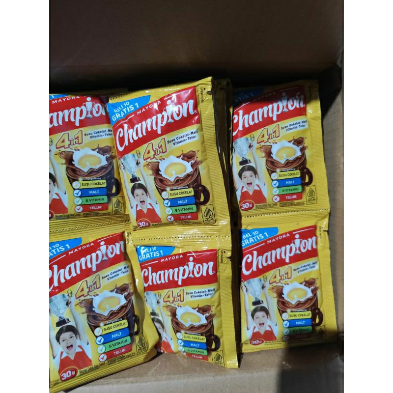 

Energen Champion new 1renteng 11pcs