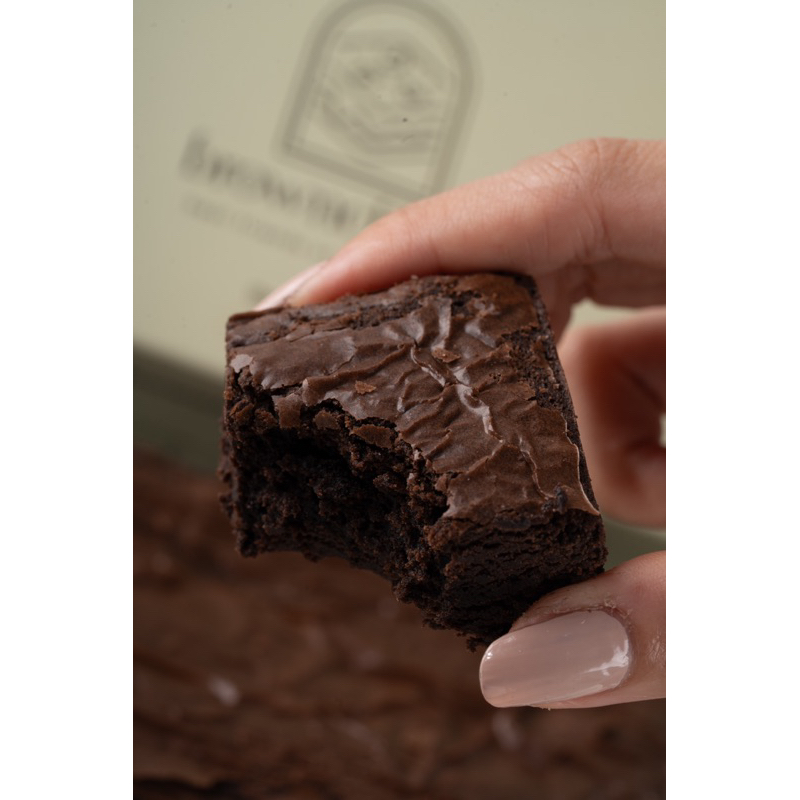 

Browncheese Brownies Panggang Original 20x10 | Fudgy Brownies