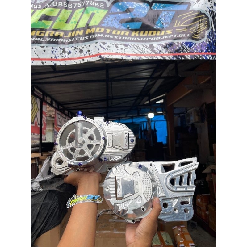 BAK KALTER BLOK  BILLET BILED RX KING MODEL SPYDER TRANSPARANT MADE IN RACUN2T