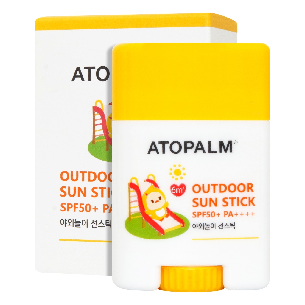 ATOPALM OUTDOOR SUN STICK SPF50+ PA++++ 21 GR | Physical Sunscreen Stick Anak
